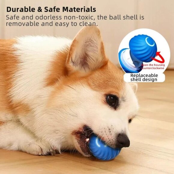 NEW Smart Dog Toy Ball Electronic Interactive Pet Toy Moving Ball USB Automatic - Picture 4 of 4